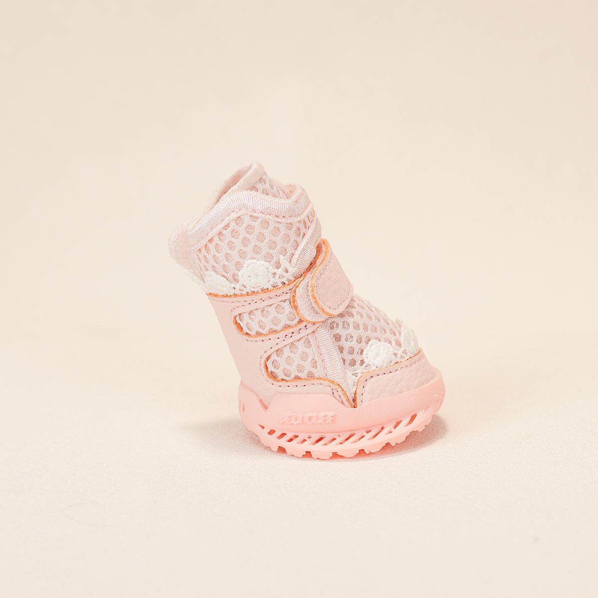 Breathable Dog Shoes for Hot Pavement-Pearl Pink Ballet Style