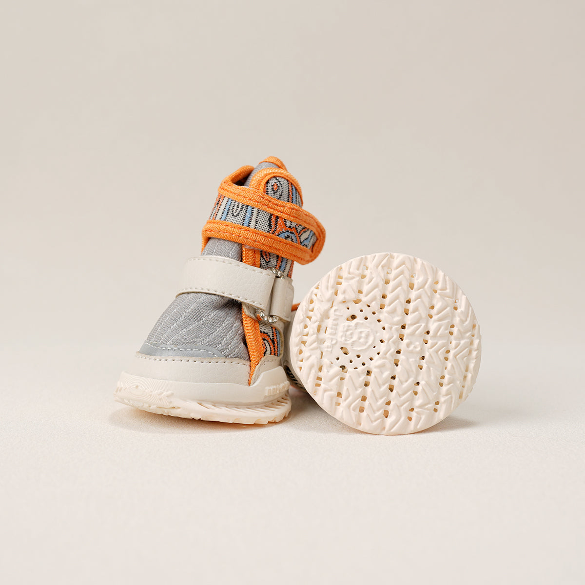 Reathable Sole Dog Shoes-CityLuxury-Luck Orange