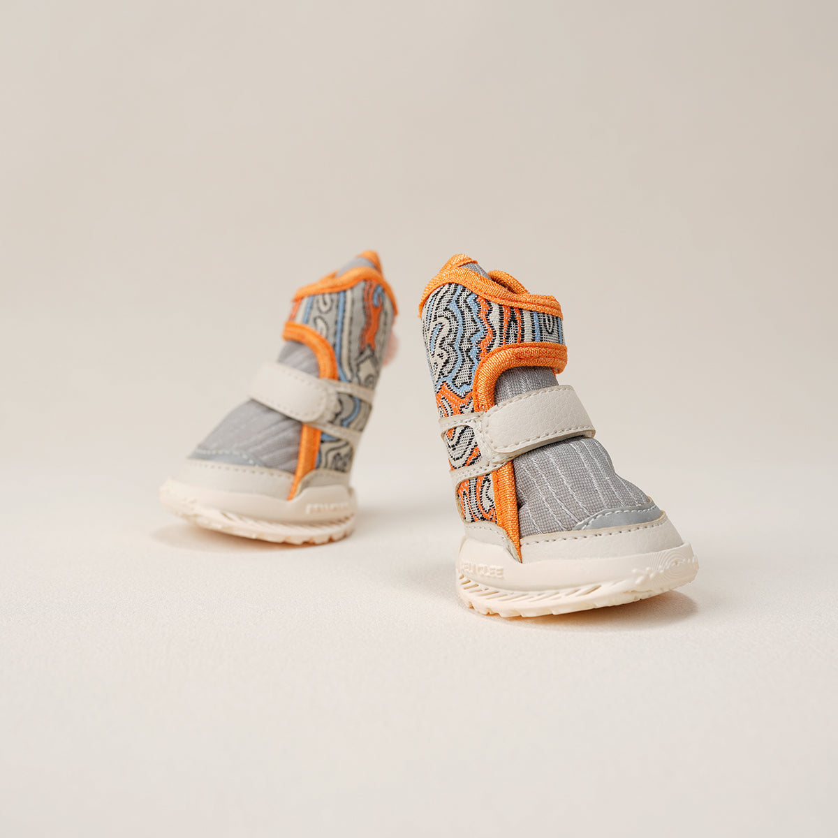 Reathable Sole Dog Shoes-CityLuxury-Luck Orange