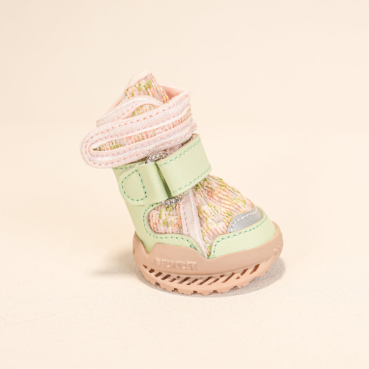 Breathable Dog Shoes for Hot Pavement-Blooming Meadow Style