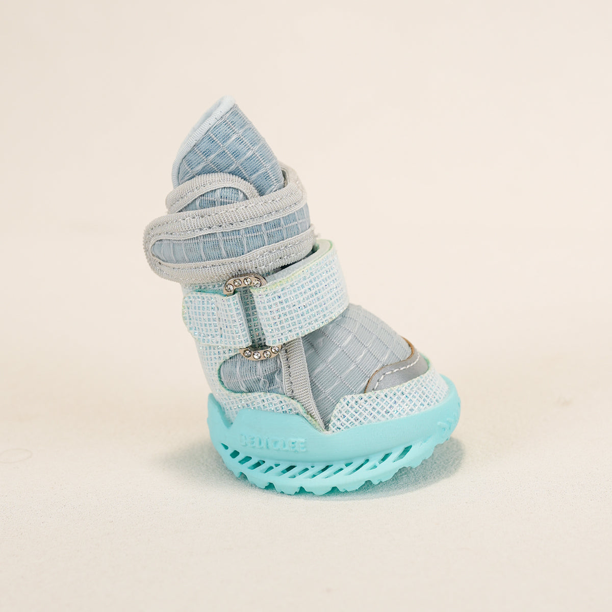 Breathable Dog Shoes for Hot Pavement-Sea Salt Mist Blue Style