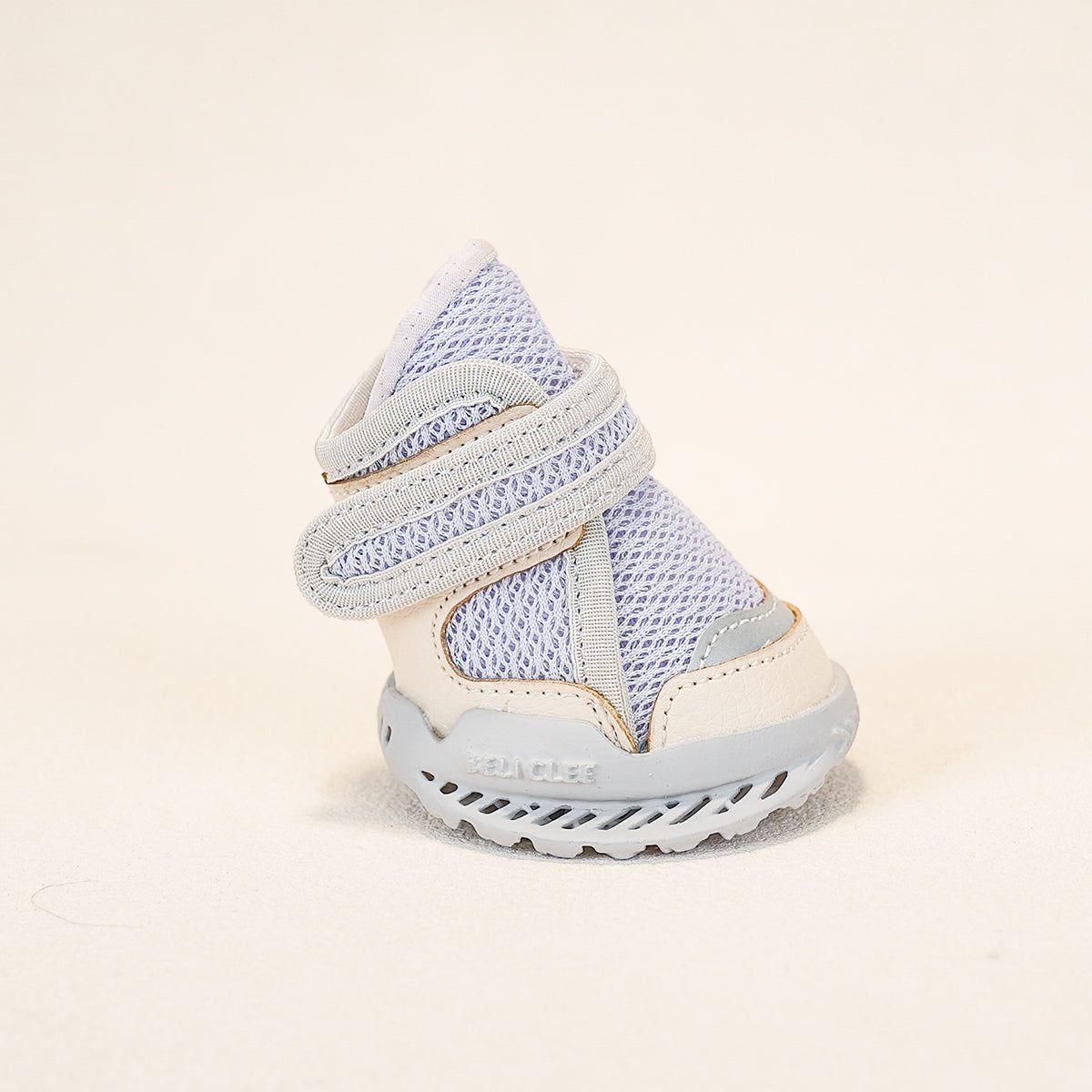 Breathable Dog Shoes for Hot Pavement-Soft Lavender Gray Style